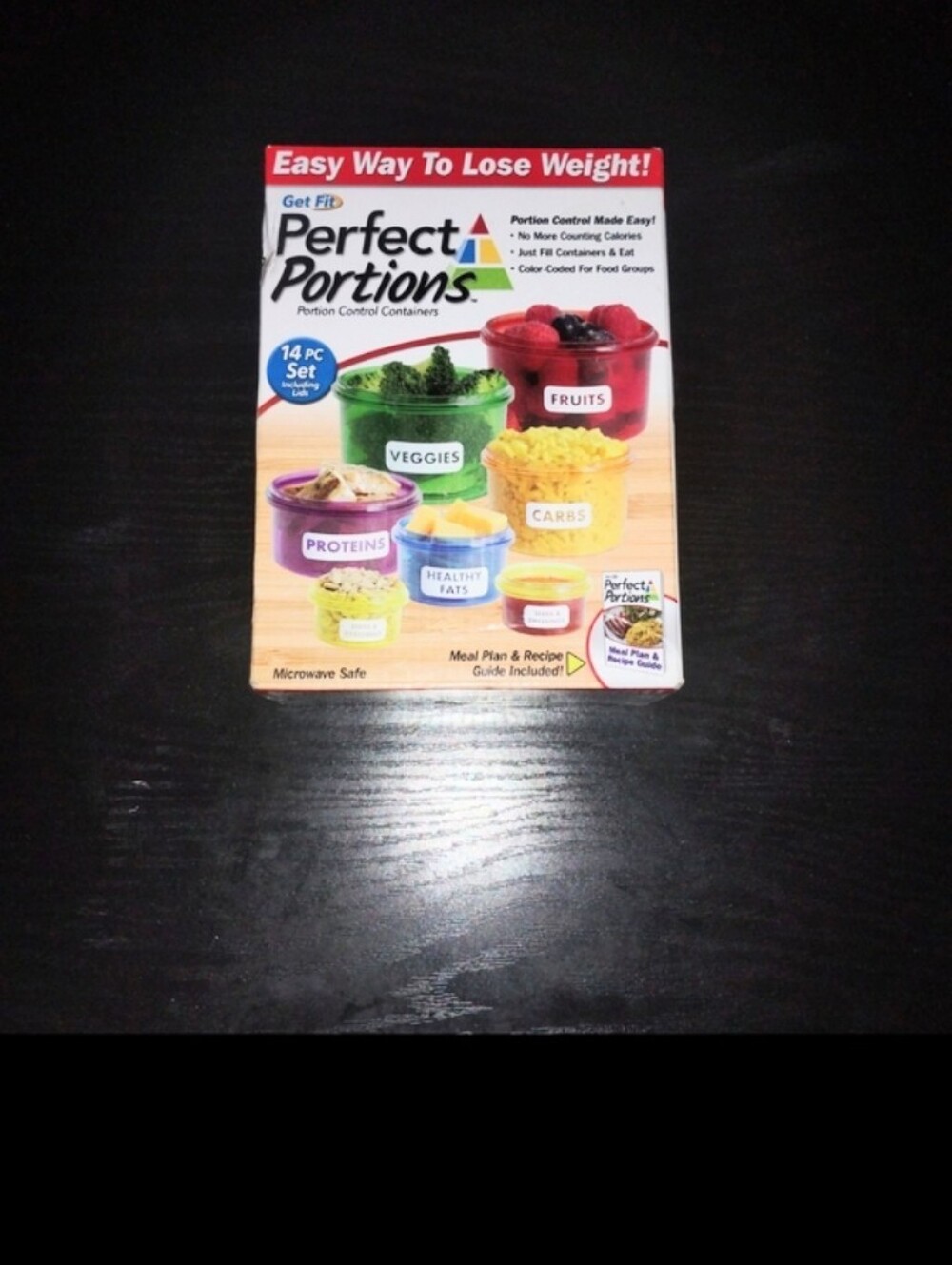 Perfect Portions Measured & Color Coded Portion Control Containers